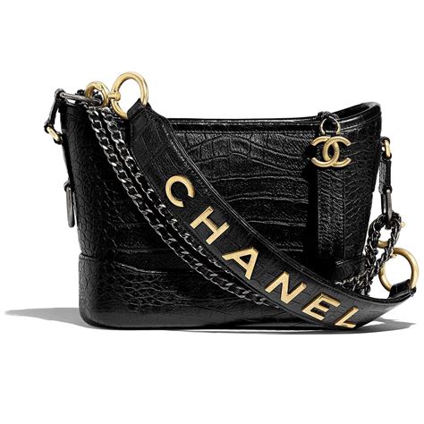 chanel black gabrielle bag small|chanel gabrielle bag price euro.